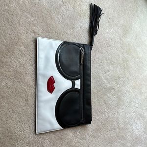 Alice & Olivia Stace Face clutch.